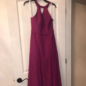 Orchid Azazie bridesmaid dress